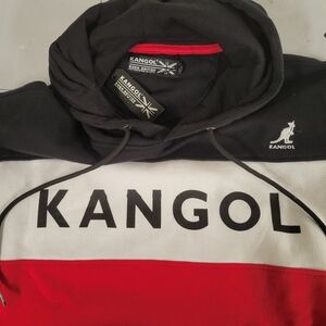 XL Kangol Spellout NWT Red and White Streetwear Colorblock Apparel